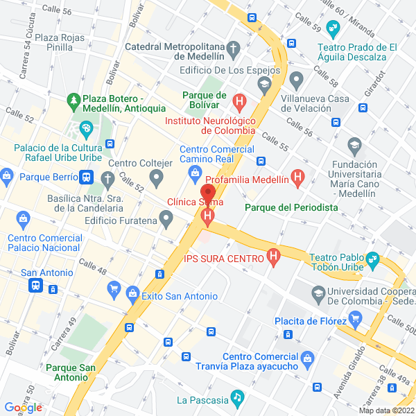 Mapa de Comercial Irotama S.A