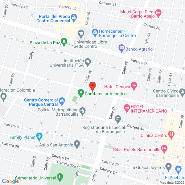 Map of Corporacion Educativa Schweinsberg