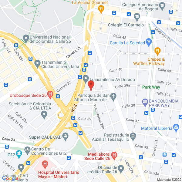 Mapa de Colgrabar