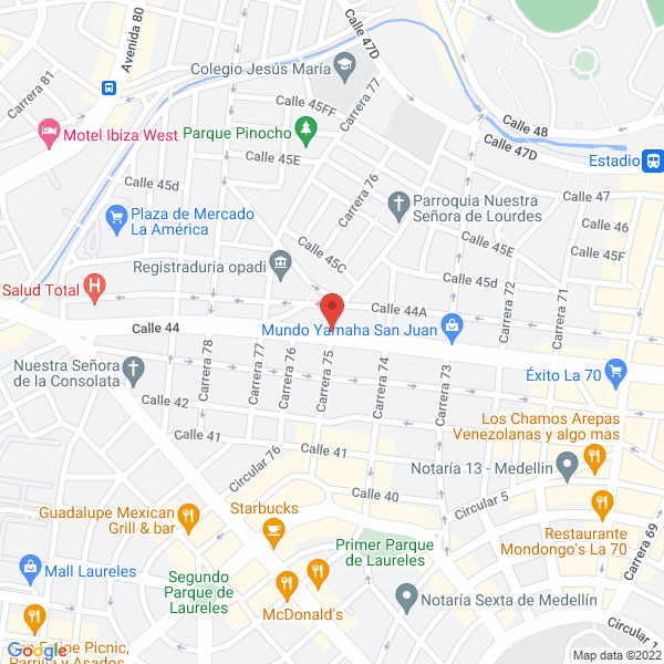 Mapa de Comercializadora Durma S.A.S