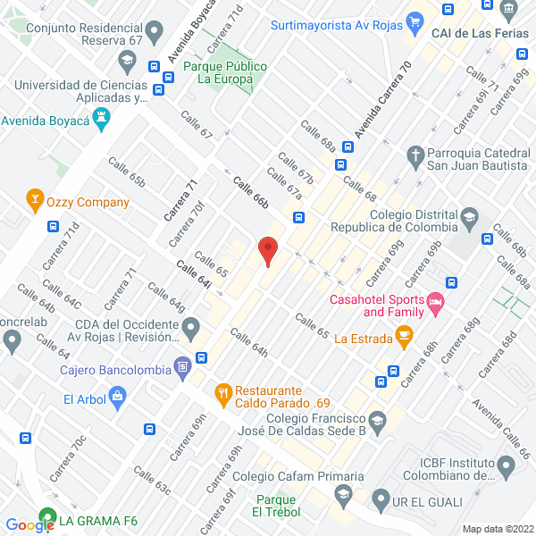 Mapa de Colrepuestos Car