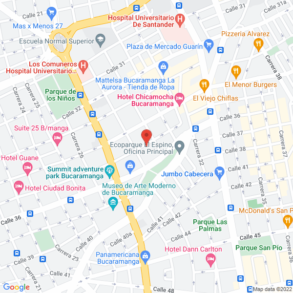 Map of Cristancho Rincon Freddy Hernando