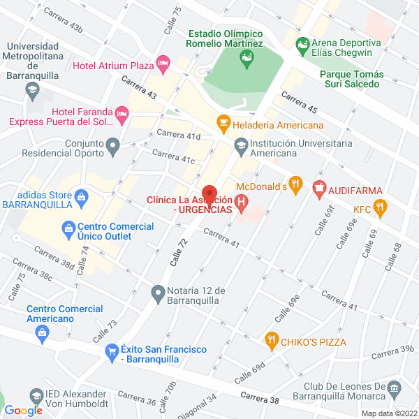 Map of Depósito Dental Prodent