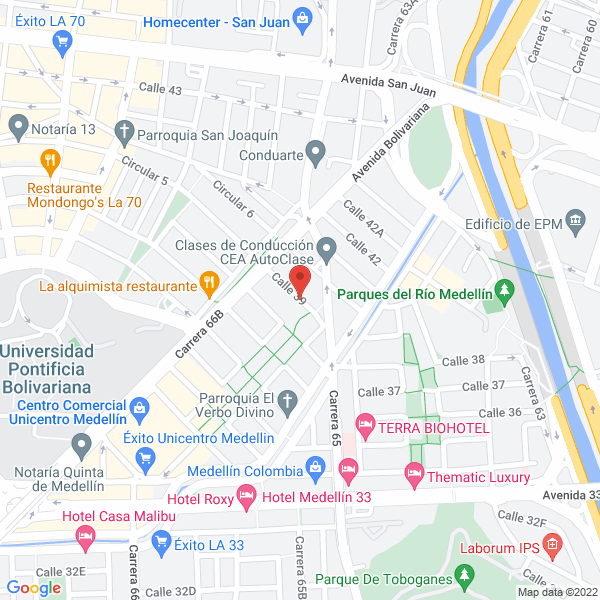Mapa de Comercializadora Sierra Lenis S.A