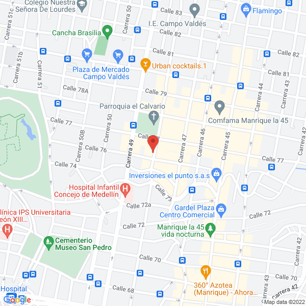 Mapa de Depósito Y Ferretería La Luisa