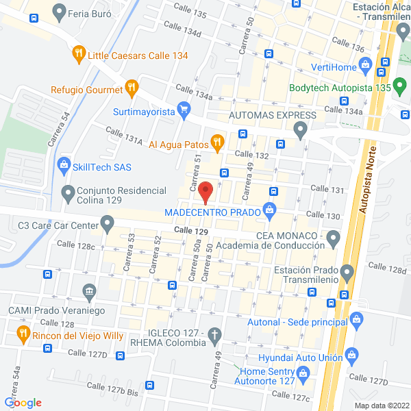 Mapa de Deposito Y Ferreteria Morales