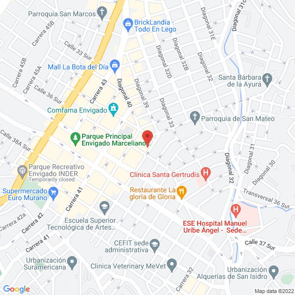 Mapa de Deposito Y Ferreteria Multimateriales