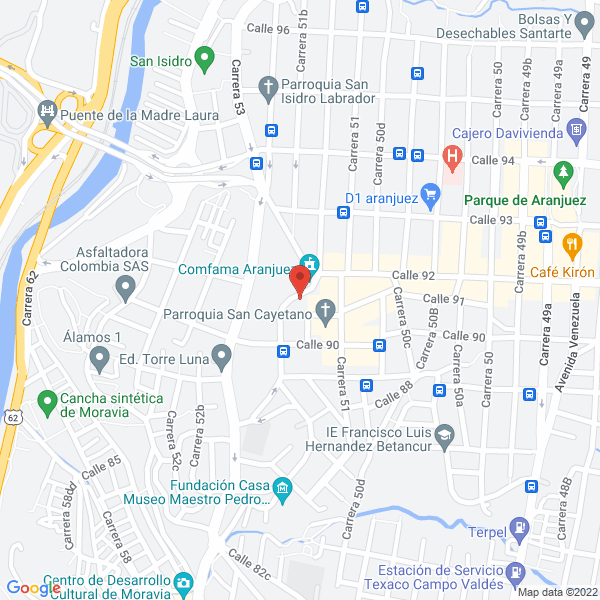 Mapa de Depósito Y Ferretería R.N.