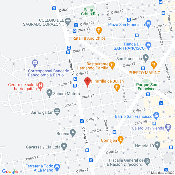 Map of Distribuidora De Melaza Y Sales La Colmena