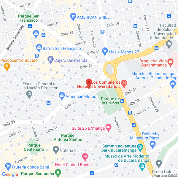Map of Distribuidora Servioficinas S.A.S.