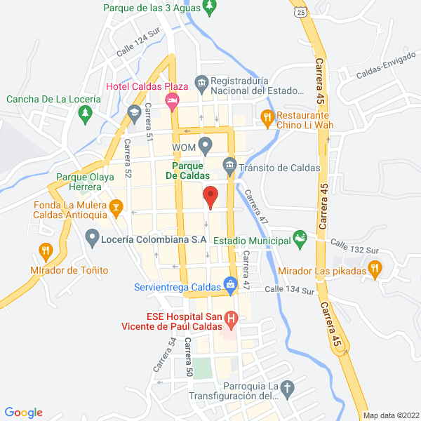 Mapa de Distribuidora Solla Del Sur-Oeste