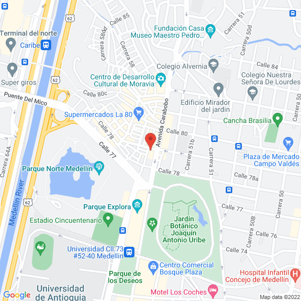 Mapa de Distribuidora Y Comercializadora L.A