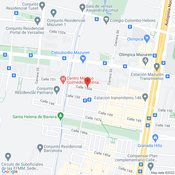 Mapa de Domo Acústica S.A.S.