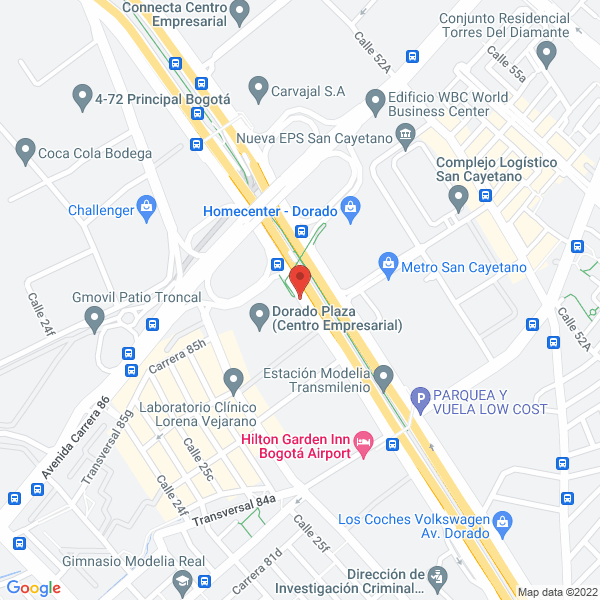 Mapa de Centro Empresarial Dorado Plaza