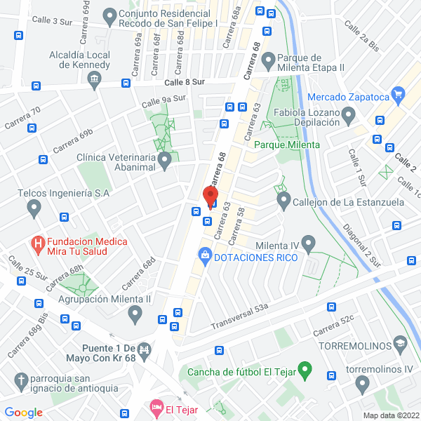 Mapa de Dota Des Ltda.