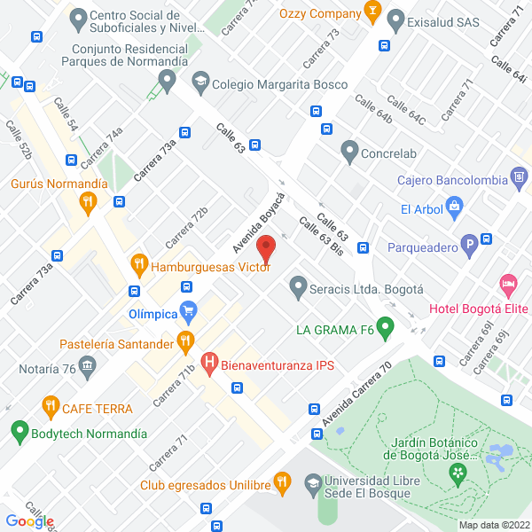 Mapa de Dotaciones E Inversiones A M & Cía. S. En C.