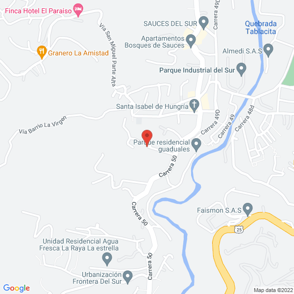 Mapa de Despercol S.A.S.