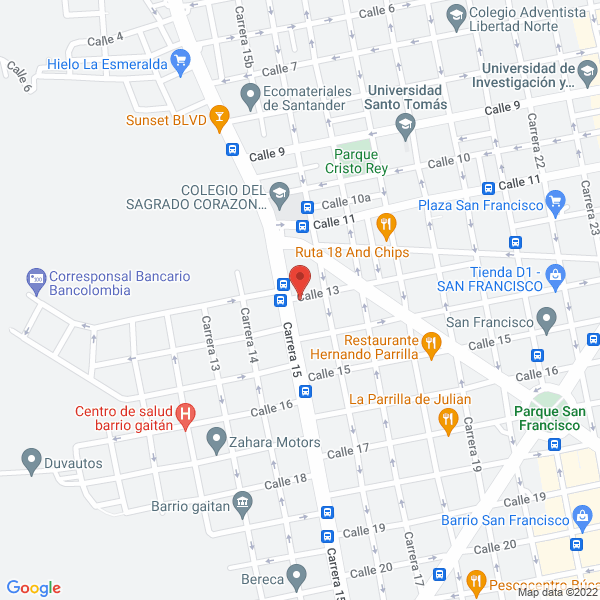 Map of Diagnosticentro Aulizt
