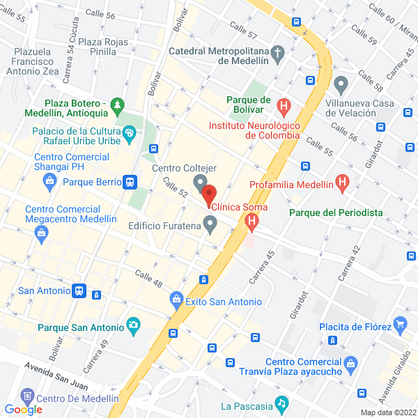 Mapa de Diagonal