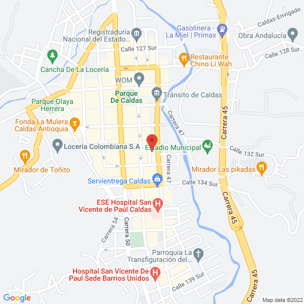 Mapa de Diliservis