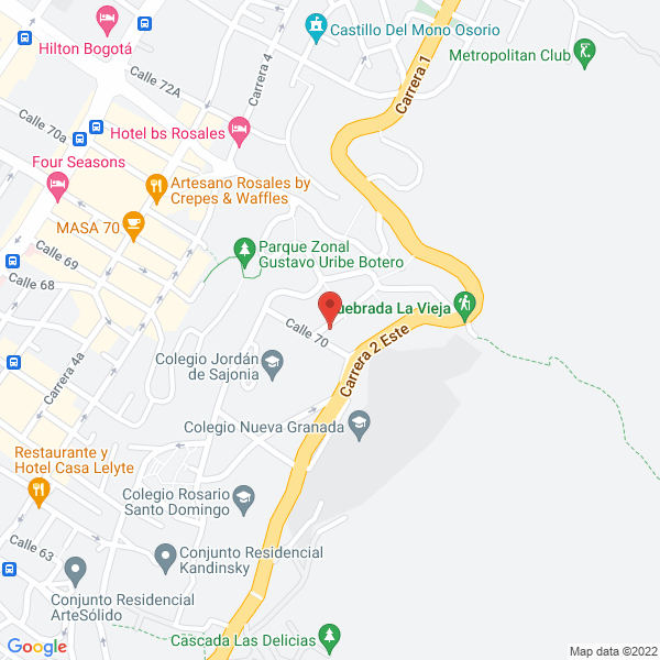 Mapa de Terrazzino