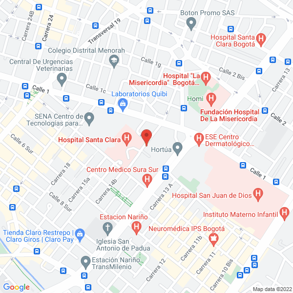 Mapa de Drogas Santa Clara Riaño