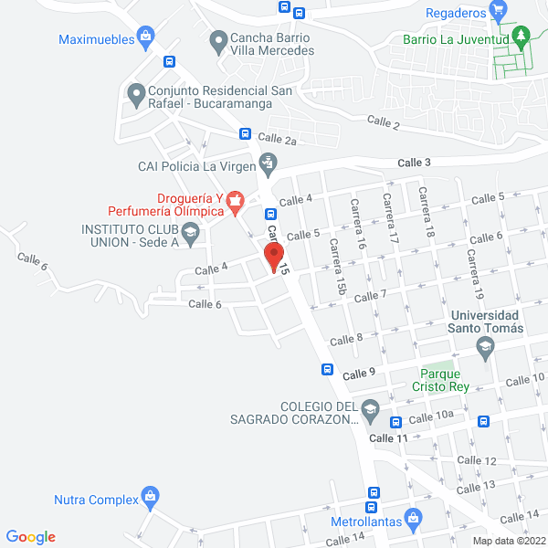 Map of Droguería Altamira