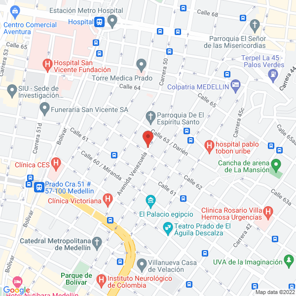 Mapa de Droguería Central Farmacéutica