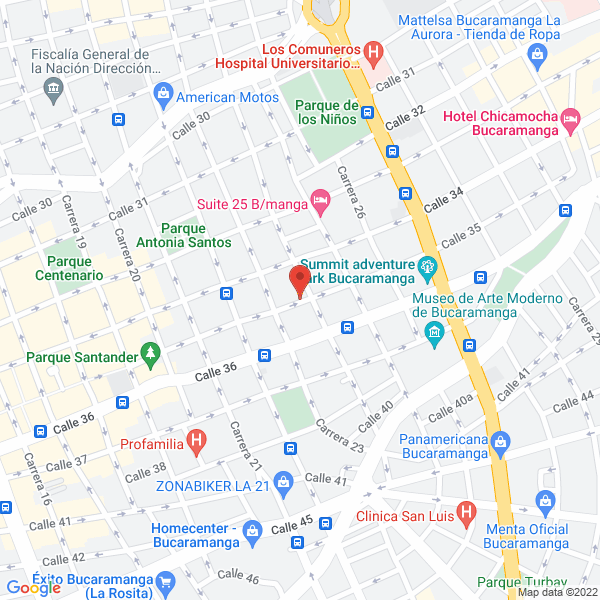 Map of Droguería La Nacional