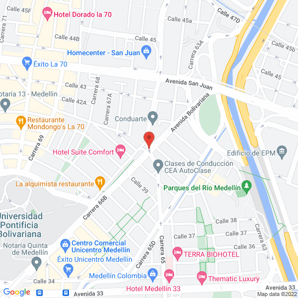 Mapa de Droguería La Principal