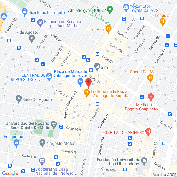 Mapa de D'Rivaplast