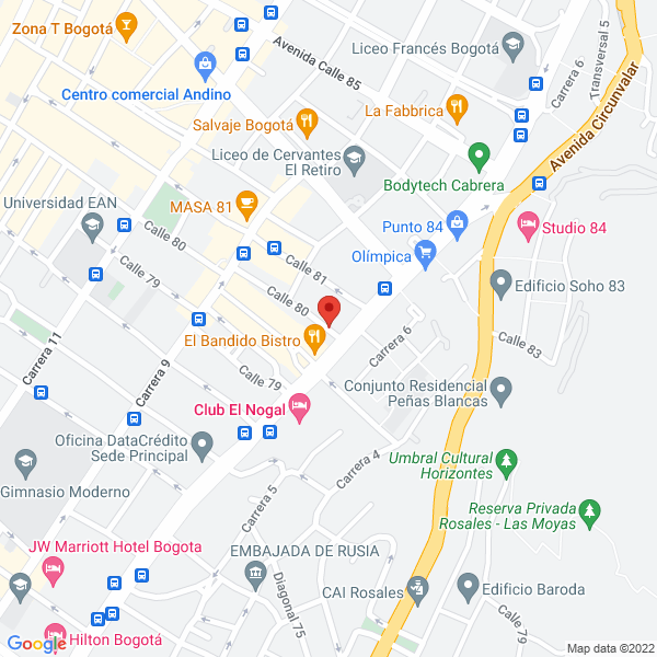 Mapa de Da Goske S.A.S.