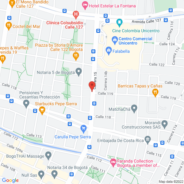 Mapa de Cut Color