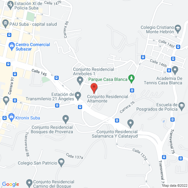 Mapa de Cynco S.A.S.