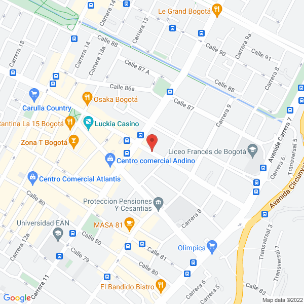 Mapa de Cynthia Posner Smolin S.A.S.
