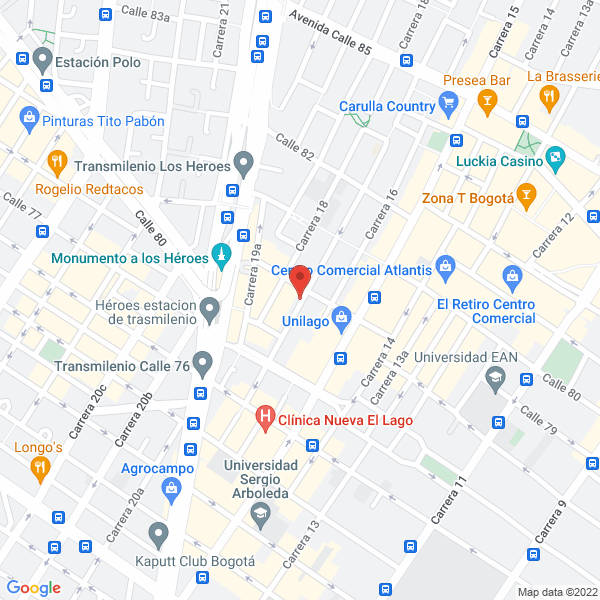 Mapa de D & M Sistemas Y Soluciones S.A.S