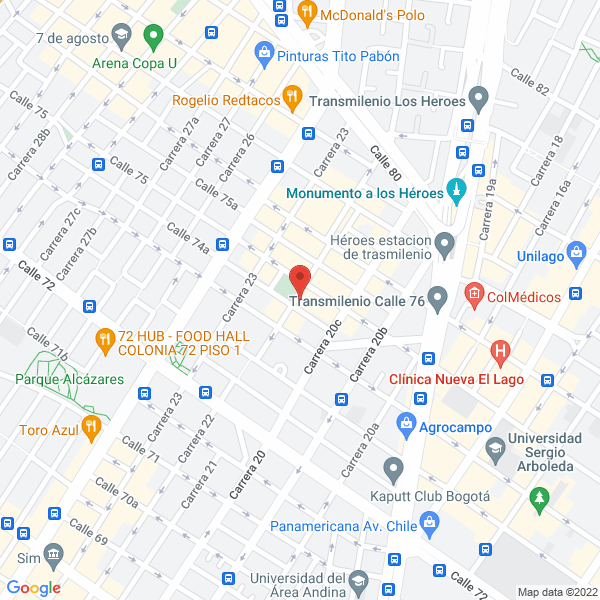 Mapa de D & S Servicios Integrales S.A.S.