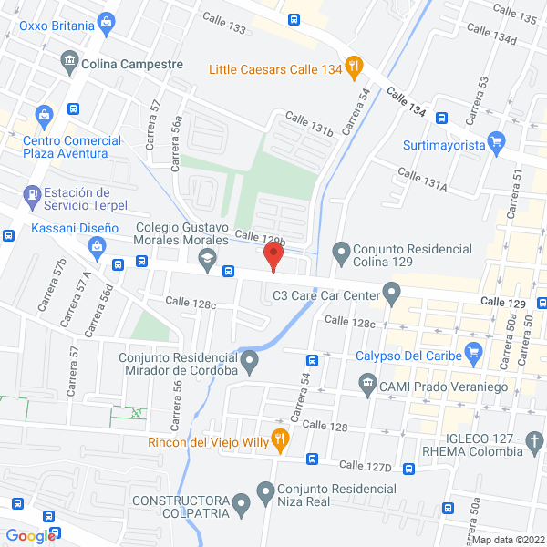 Mapa de D.E.F. Ltda