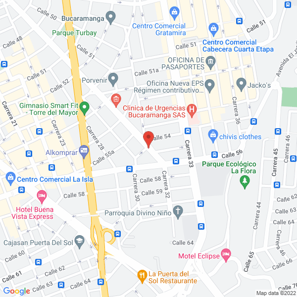 Map of De Poortere Rivera Boris Martín