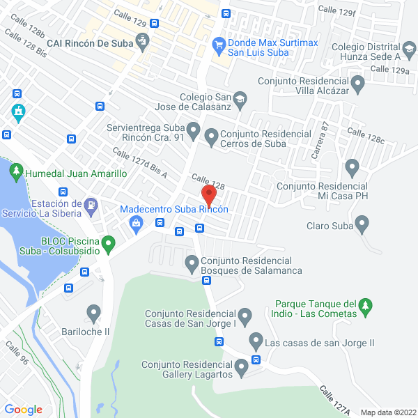 Mapa de De&M Ortiz E.U.