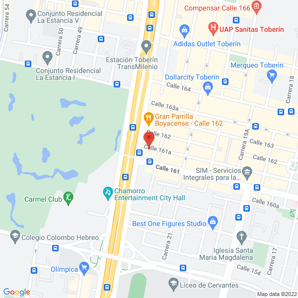 Mapa de Decomármol