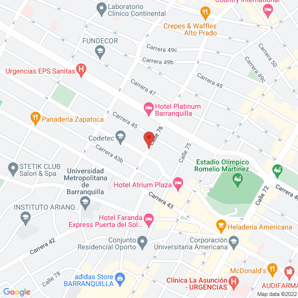 Map of Decoraciones Y Piñatería Dayder