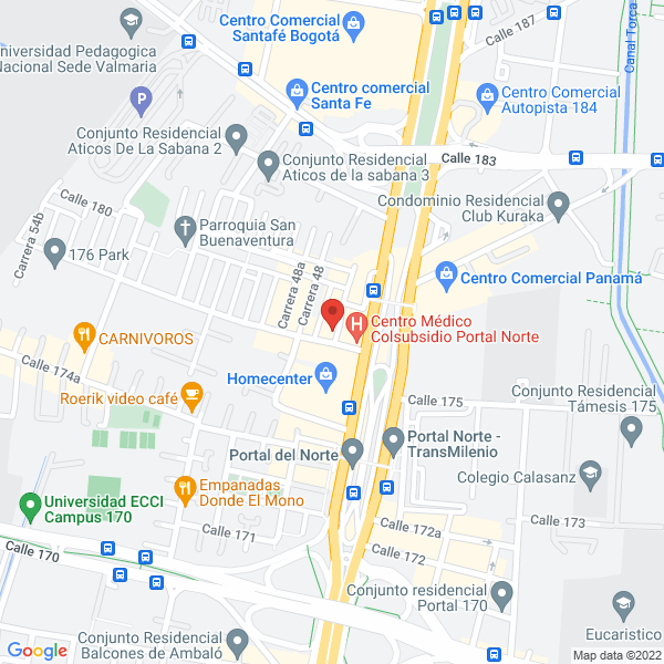 Mapa de Consultorio Médico Villalobos