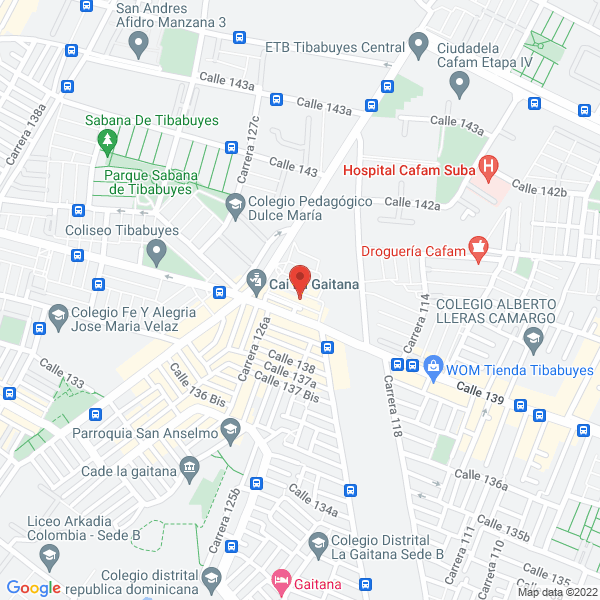 Mapa de Consultorio Médico Y Odontológico La Milagrosa
