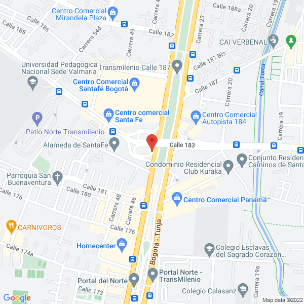 Mapa de Ducón S.A.S.
