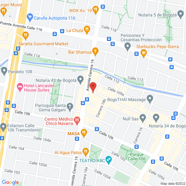 Mapa de Dúez Gómez Inmobiliarios Ltda.