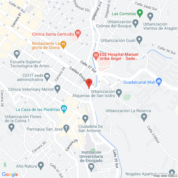 Mapa de Duralaser