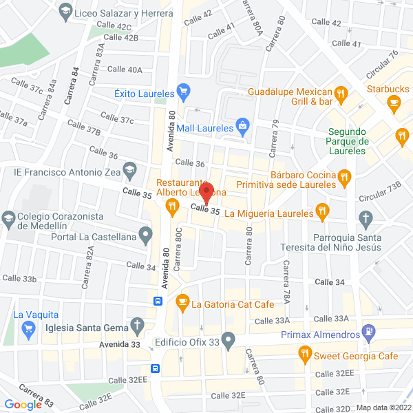 Mapa de Droguería El Quijote