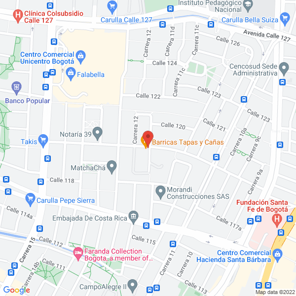 Mapa de Droguería Famihogar S.A.S.