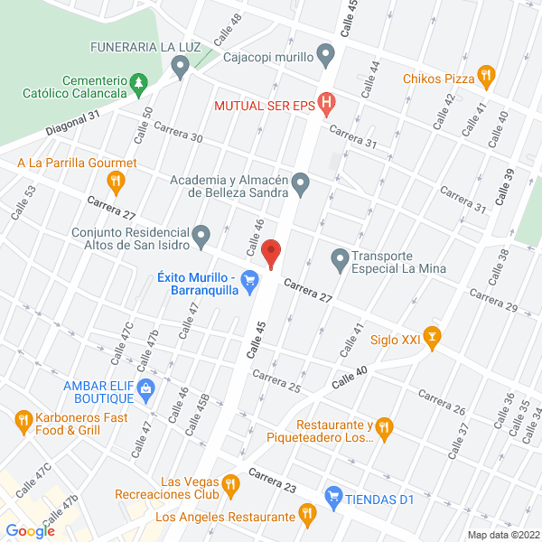 Map of Droguería Gisela Ren-Cerg